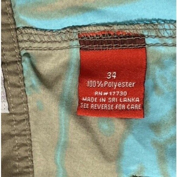 Mossimo Board Shorts Mens 34 Floral Outdoor Swim Lightweight Travel - Picture 7 of 9